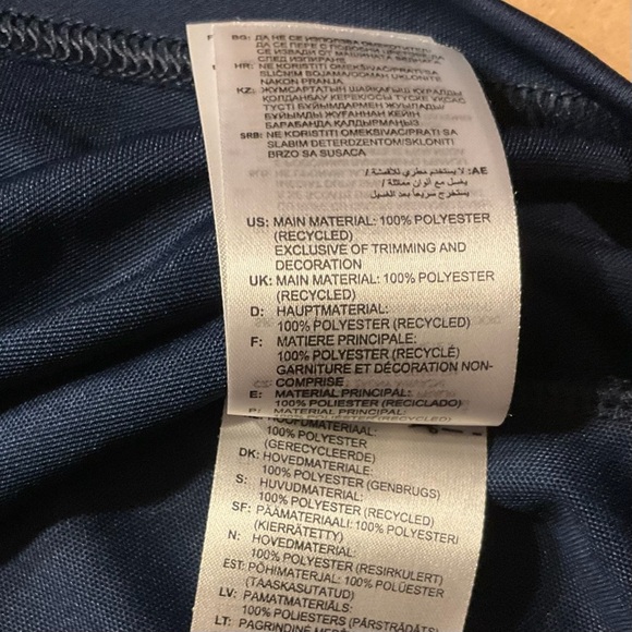 NWOT Adidas Navy Polo - Picture 8 of 8